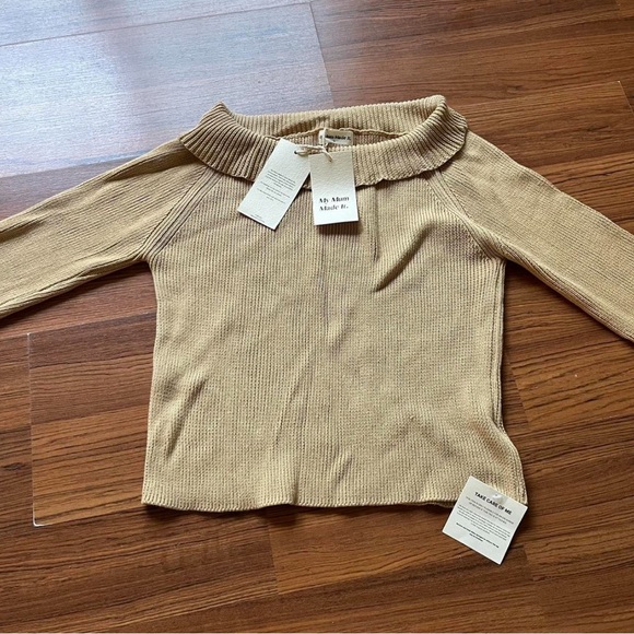 My Mum Made it- Soft Knit Off the Shoulder Top - Picture 3 of 6